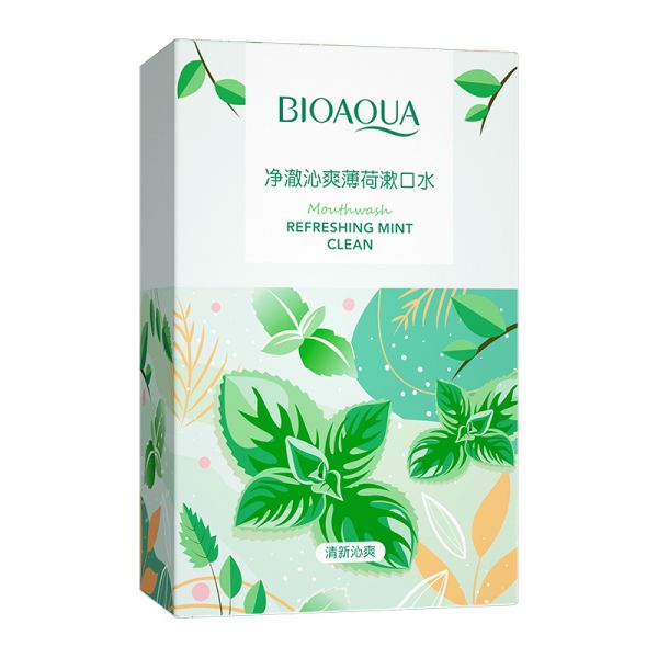Refreshing mouthwash with mint flavor BIOAQUA.(90836)